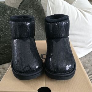 UGG Black Classic Mini Boots